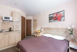Апарт-отель Myhotel24 Kristalin Москва Улучшенный с двухспальной кроватью-6