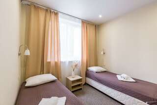 Апарт-отель Myhotel24 Kristalin Москва Номер улучшенный с 2 односпальными кроватями-9